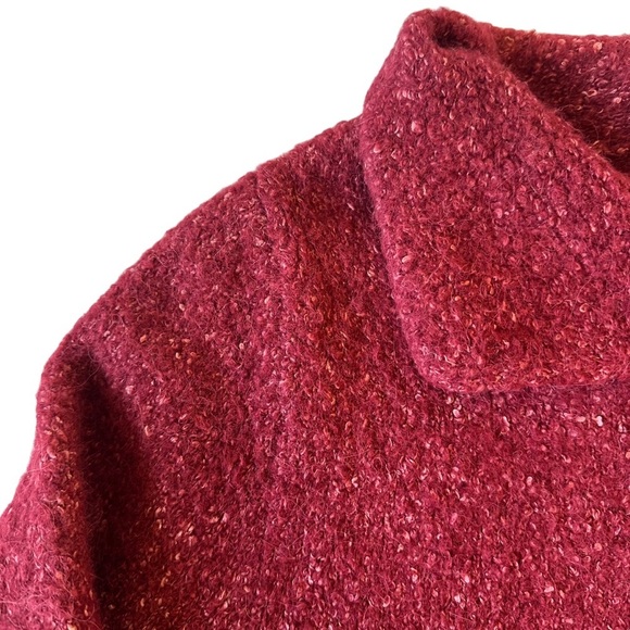 Eileen Fisher Button Front Cardigan Sweater Sz M Alpaca Wool Silk Nylon - Picture 6 of 15